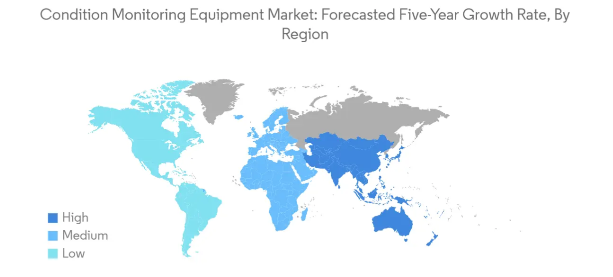 Market Analysis of Condition Monitoring Equipment Market: Forecasted Growth Rate by Region